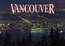 Вид с гор на ночной Ванкувер
